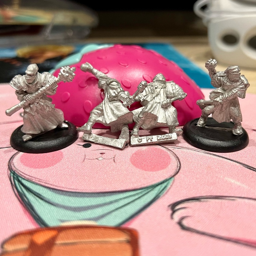 WARMACHINE HORDES MENOTH PROTECTORATE - 4 PACK - HOLY ZEALOTS